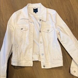 Women’s White Denim Jacket